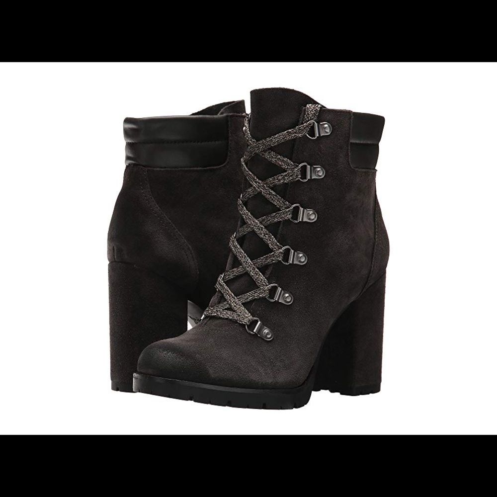 Sam edelman Carolena asphalt velutto boot - suede